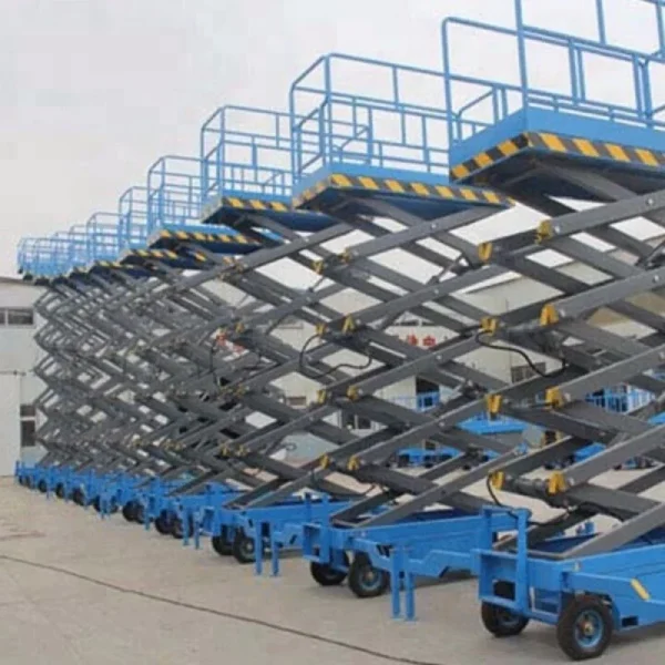 YG YG CE- Approved High Quality Mobile Lift Platform Trailer Hydraulic Single Person Scisssor Man Lift - Image 6