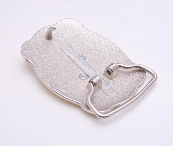 69*50MM Inner 40MM ROCK BULL RIDE RODEO RODEO COWBOY TEXAS WESTERN SHINE BELT BUCKLE - Image 6