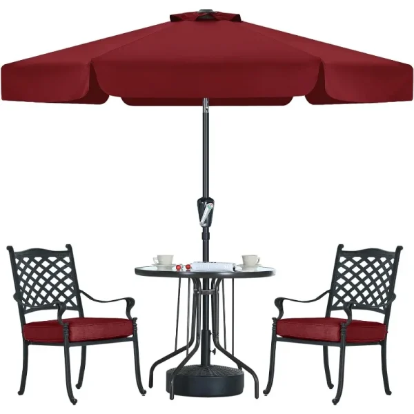 Valance Patio Umbrella for Outdoor Table Market (7.5ft) - Image 7