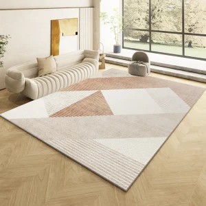 Cozy and Durable Sheepskin Rug - Plush Area Carpet with Anti-skid Design for Home Living Room Sofa Coffee Table Children's Room