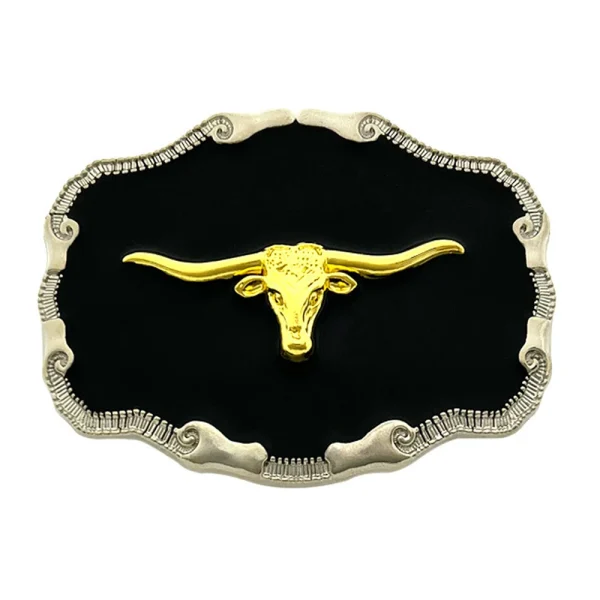 Rodeo Bull Head Belt Buckles for Men Western Cowboys Brand Designer Hebilla Cinturon Hombre Male Waistband Button Dropshipping - Image 11