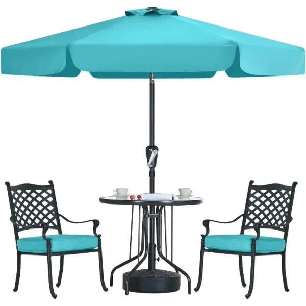 Valance Patio Umbrella for Outdoor Table Market (7.5ft) - Image 9