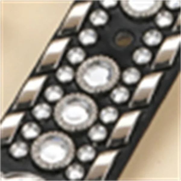 1Pc Men'S And Women'S Hip Hop Style Belt Rhinestone Drill Belt - Image 5