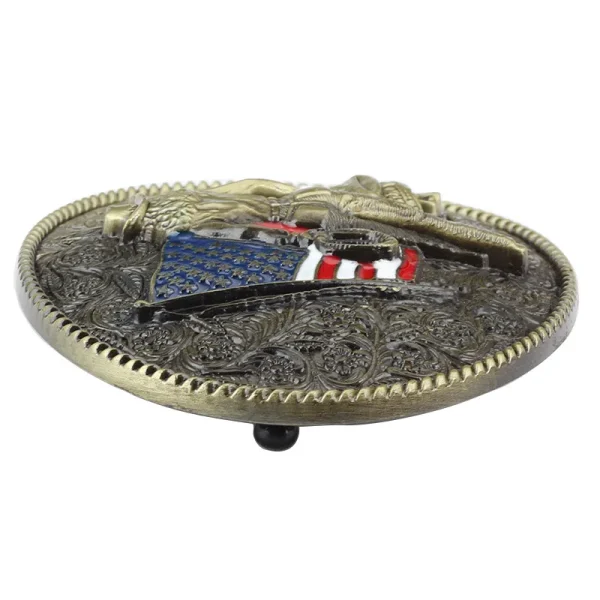 American West Cowboy Belt Buckle Handmade Homemade Belt Accessories Waistband DIY Western Cowboy Rock Style K55 - Image 6