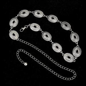 Daisy Fashion Versatile Decorative Dress Women's Waist Chain