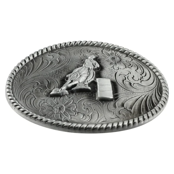 Western Cowboy Style Belt Buckle  Riding A Horse for Hunting - Image 5