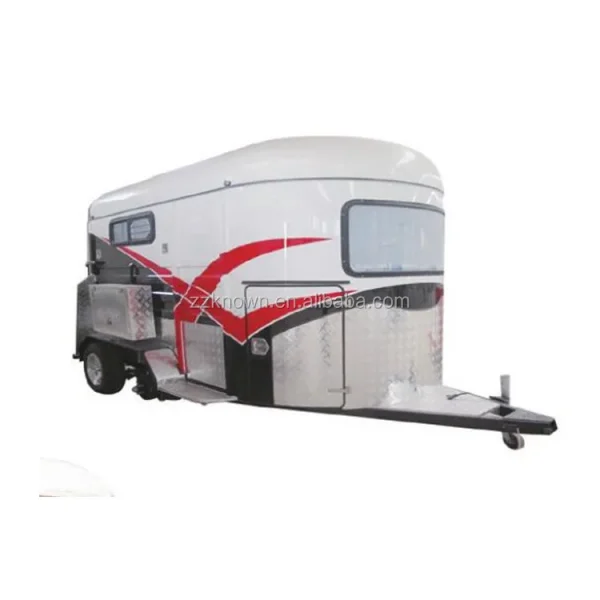 2023 OEM Slant Load Horse Trailer Extended with Kitchen Travel Trailer Horse Float Cart with Living Area - Image 4