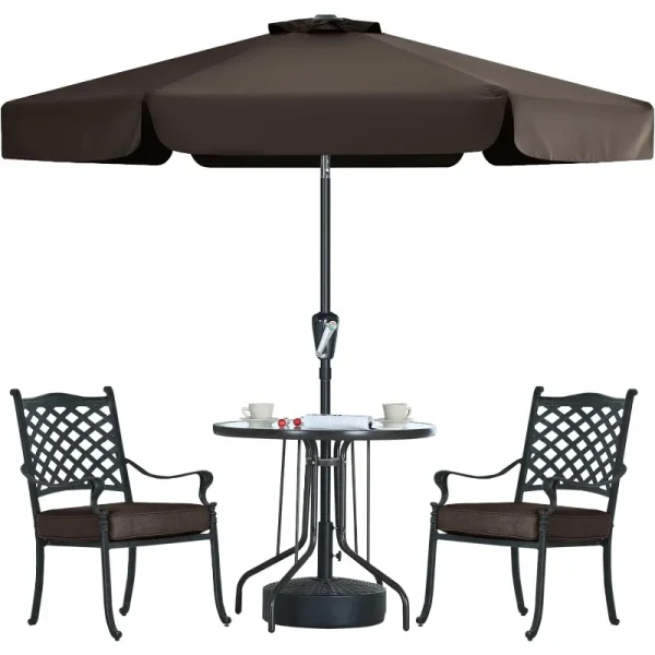Valance Patio Umbrella for Outdoor Table Market (7.5ft) - Image 6