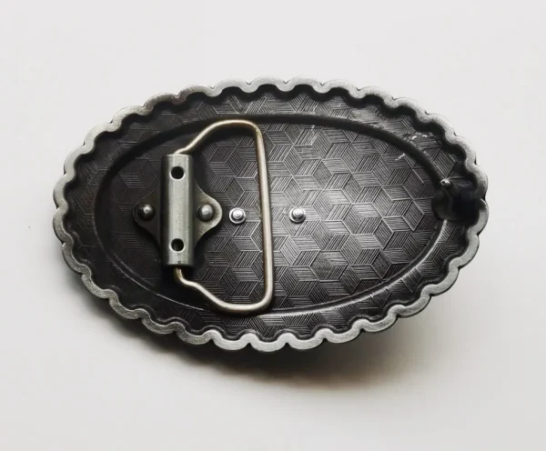Western Belt Buckle Initial Vintage-Cowboy Rodeo Silver&Gold Belt Buckle for Men Women - Image 6