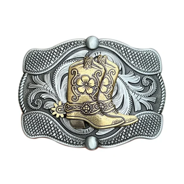 Boot belt buckle Western style - Image 2