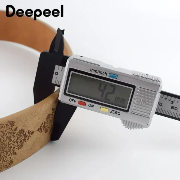 1Pc Deepeel 3.5*100/115cm Fashion Corset Wide Female Belt Alloy Smooth Buckle Belts with Stones Buckles Decorative Waistband - Image 3