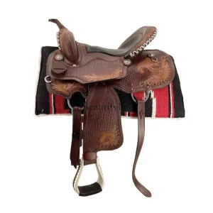 Western Saddle Fine Riding Equestrian Supplies Horse Harness Imported Pure Cowhide Knight Equipment