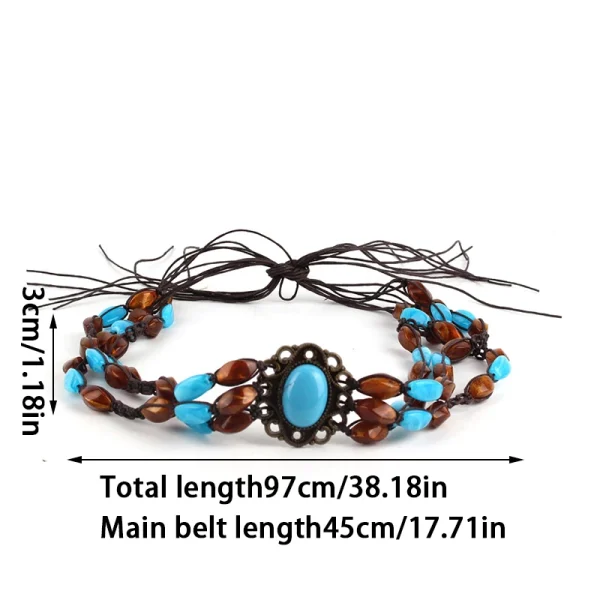 Hat Accessories Cowboy Hat Band For Women Men Fedora Belt Accessories Panama Band Straw Hat Belt Buckles Outdoor Decoration - Image 11