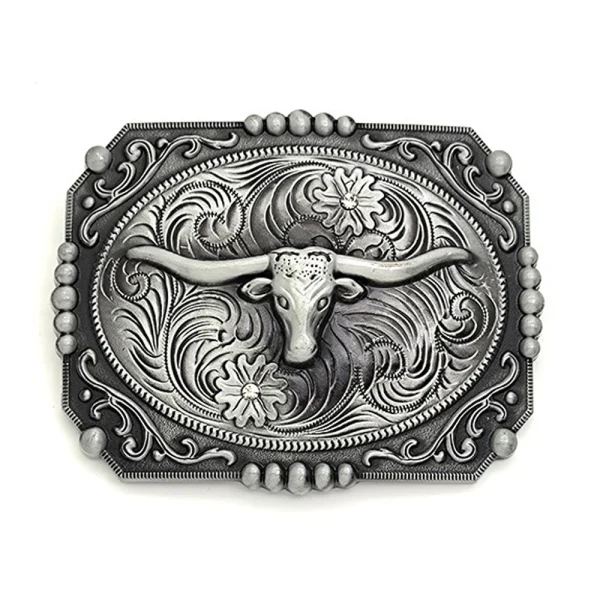 Rodeo Bull Head Belt Buckles for Men Western Cowboys Brand Designer Hebilla Cinturon Hombre Male Waistband Button Dropshipping - Image 13