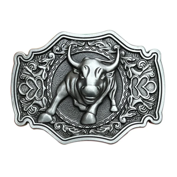 Rodeo Bull Head Belt Buckles for Men Western Cowboys Brand Designer Hebilla Cinturon Hombre Male Waistband Button Dropshipping - Image 10