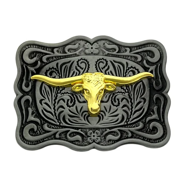 Rodeo Bull Head Belt Buckles for Men Western Cowboys Brand Designer Hebilla Cinturon Hombre Male Waistband Button Dropshipping - Image 18