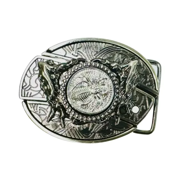Vintage Belt Adjustable Metal Buckle Fashion Waistband For Men Punk Western Cowboy Waist Strap Stylish Embossed Belt with Buckle - Image 10