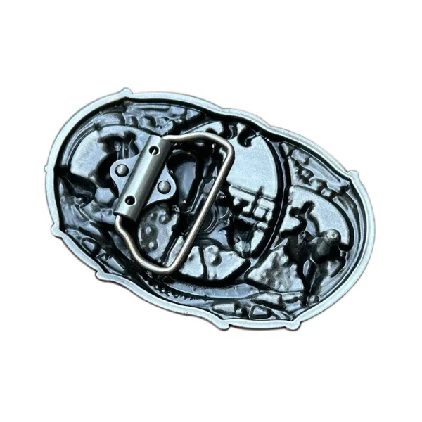 Bull belt buckle Western cowboy - Image 4