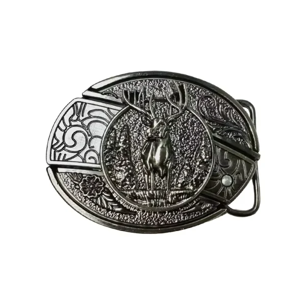 Vintage Belt Adjustable Metal Buckle Fashion Waistband For Men Punk Western Cowboy Waist Strap Stylish Embossed Belt with Buckle - Image 5