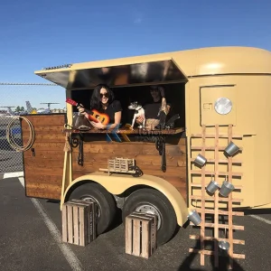 Food Trailer Horse Trailers Mobile Bars Horse Box Food Carts Modern Ice Cream Vending Van Horsebox Vintage Trolley Kiosk