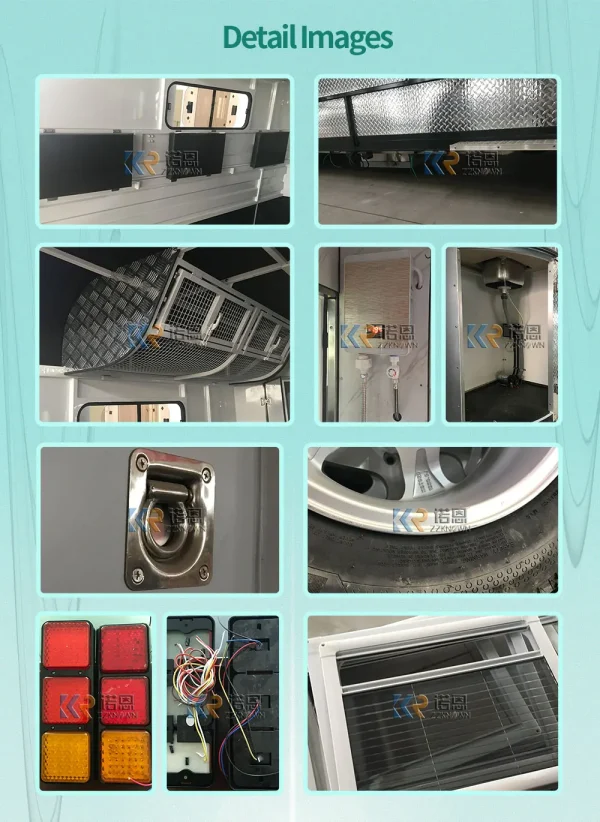 Horse Trailer Float with Roof Bed and Horse Yards Custom Deluxe Horse Carriage Trailer Added Caravan Door - Image 8