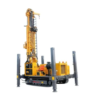 Rock Bore Hole Tricycle Mobile 200m Truck Trailer Tractor Mounted Water Well Drilling Rigs