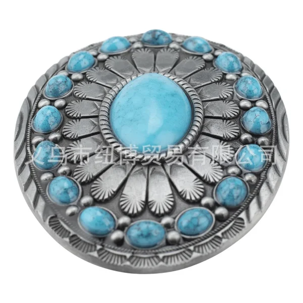 Women's Aristocratic Palace Belt Buckle Embossing Process - Image 3