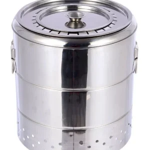 BBQ Smokeless Barbecue Home Outdoor Hanging Stove Charcoal Grill Indoor Stainless Steel Oven 20/28 Strings