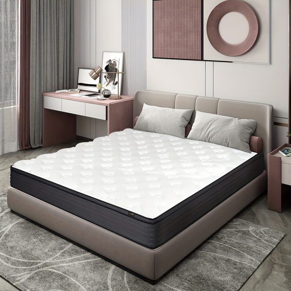 10" 12" 14" Hybrid Mattresses Twin Full Queen King Bed Mattress Pocket Spring In A Box - Image 7