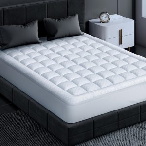 Novted Luxury Memory Foam Mattress Queen - Ultimate Support and Unparalleled Comfort with Breathable Microfiber Cover, Soft Protective Pad, and Noiseless Bedspread - 8-21 Inch Deep Pocket for a Restful Night's Sleep