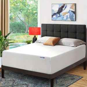 12 Inch Premium Gel Memory Foam Mattress, Medium Firm, Breathable, Designed For Support And Comfort, Fiberglass Free, 10 Inch Bed In A Box
