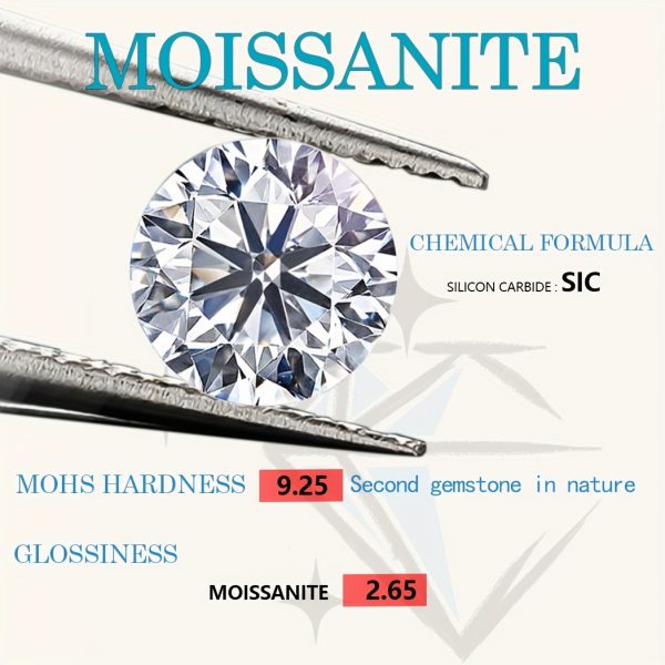 17-21 Carats Moissanite Tennis Bracelet Diamond Tennis Bracelets for Women Men 925 Sterling Silver Bracelet 5mm D Color VVS1 Round Cut Lab Created Moissanite Diamond Bracelet with GRA Certificate - Image 8