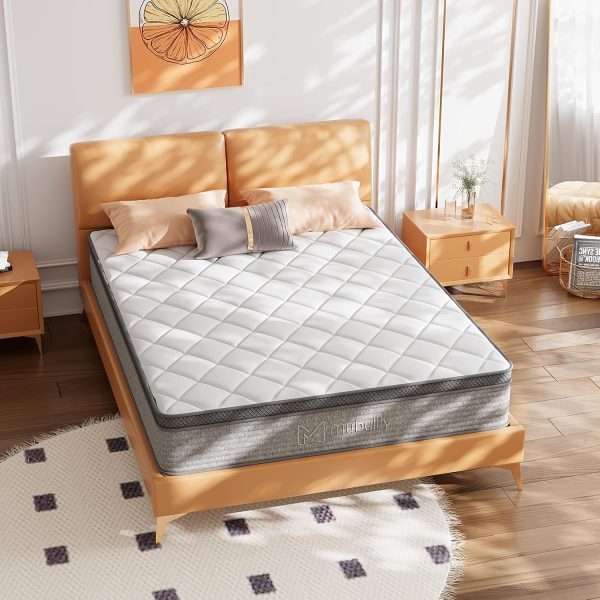 14 Inch Cooling Gel Memory Foam Mattress In A Box, Individual Pocket Spring, Motion Isolation, Medium Firm, CertiPUR-US And Oeko-Tex Certified - Image 7