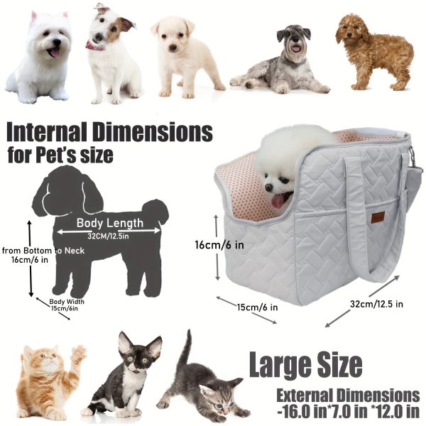 Small Dog Purse Woman Style Outdoor Use - Image 3