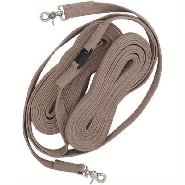 Brown Mesh Long Thread | Very Suitable for Young People And Horses | Used for Beneficial Ground Training | Can Be Used for Saddles Or Harnesses | Heavy Duty Mesh - Image 6