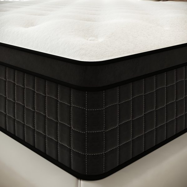 12/14 Inch Memory Foam Hybrid Mattress Pocket Spring Twin Full Queen King In A Box - Image 9