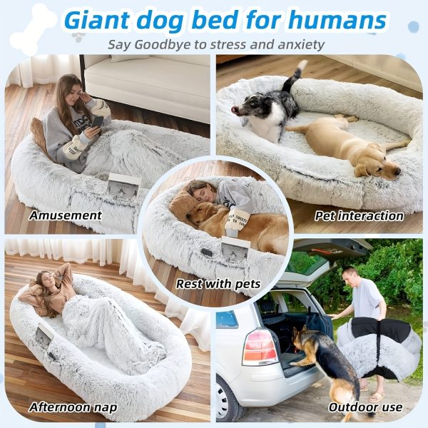 Multi-Functional 6XL Folding Dog Cage - Includes Pillow Blanket, Portable For Travel, Ideal For Indoor And Outdoor Use, Perfect For Training And Relaxation - Image 3
