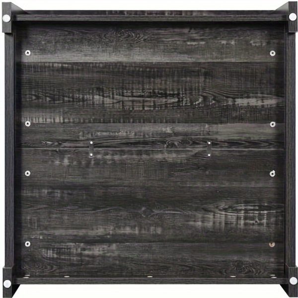 YINTATECH Wood Coffee Table with Barn Door, Farmhouse Inspired Living Room Centerpiece - Image 10
