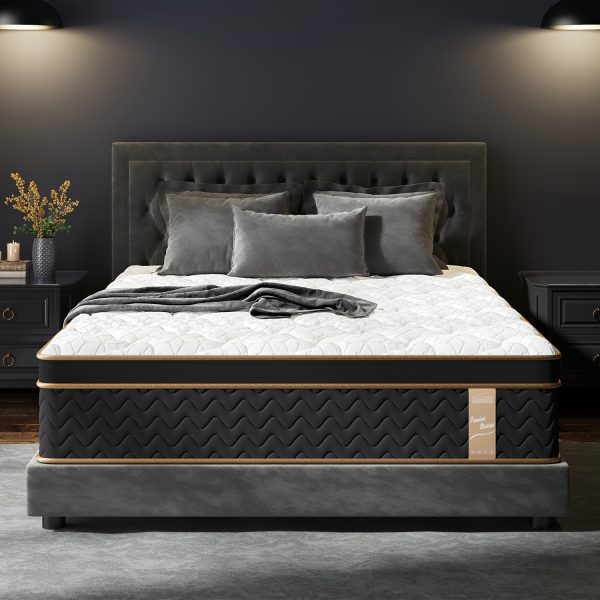 12 Inch Full Queen King Mattress, Hybrid Mattress With Gel Memory Foam, Deluxe Mattress In A Box, Individual Pocket Spring-Motion Isolation - Image 2