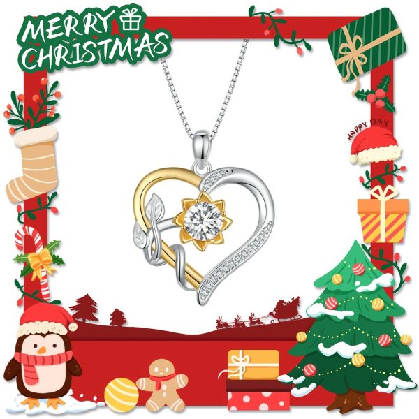 1 Carat High Quality Moissanite 925 Sterling Silver Fine Ladies Fashion Pendant Necklace - Image 6