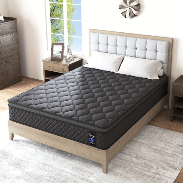 Viscountess 14Inch Gel Memory Foam Hybrid Pocket Spring Mattress Twin Full Queen King Mattress In A Box, Medium Firm - Image 6