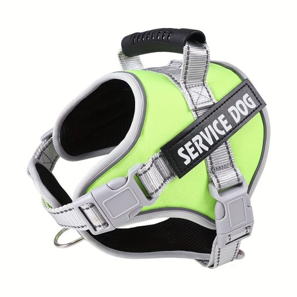 For Small Medium And Large Dogs - Adjustable Reflective Dog Harness Pet Breathable Vest Chest Strap For Outdoor Walking - Image 9