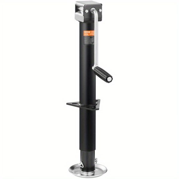 VEVOR Heavy-Duty 5000 lb Trailer Jack with Handle - Durable Iron A-Frame Tongue Jack, 2.4" Thick Plate for RV, Horse, Utility & Yacht Trailers - Reliable Road Trips Companion, Trailer Maintenance Tool|Aframe Design|Durable Iron Jack - Image 8