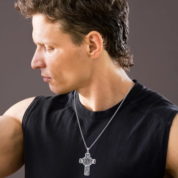 YFN St. Michael Necklace S925 Sterling Silver High-end Jewelry Gift For Men And Women - Image 3