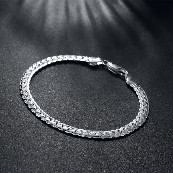Elegant 925 Sterling Silver Bracelet - The Perfect Gift for Weddings, Engagements And Special Occasions - Image 6