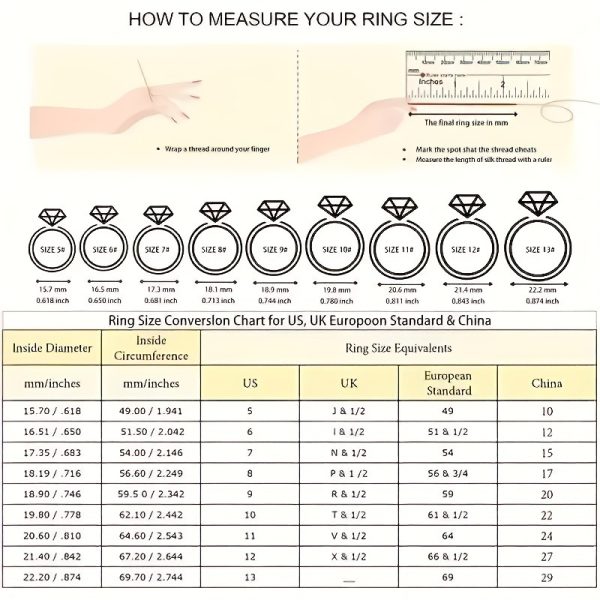 1 S925 silver 2 carat Moissanite ring,, luxurious simple fashion elegant, Men's gift, Women's gift, engagement ring, Casual Attire, holiday gift, for friends and family - Image 3