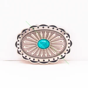 10pcs Big Southeast Indian Ethnic Flower Turquoise Concho For Horse saddles Handbag Leathercraft Belt Hardware Conchos Screwback