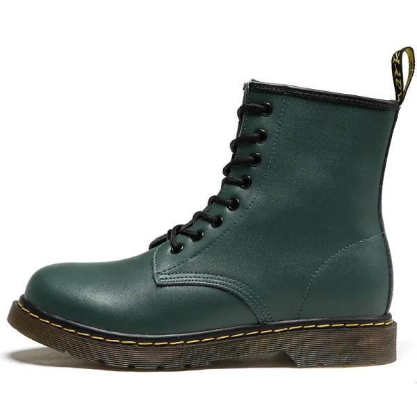 Women‘s Genuine Leather Boots Men Shoes Casual Shoes Classics Ankle Boots High Slip on Office Ventilate Versatile Motorcycle - Image 11