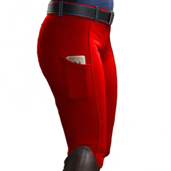 Women Horse Racing Pocket Hip Lift Horse Riding Tights Reithose Riding Pant Equestrian Pants Breeches Equestrian Leggings - Image 11