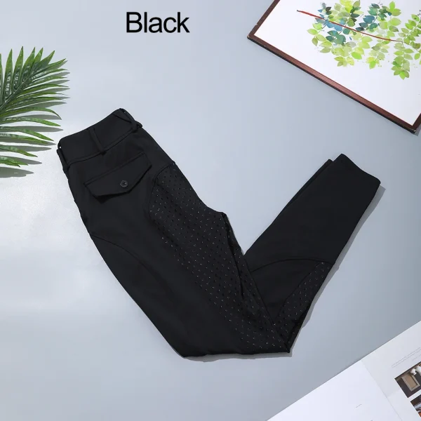 Women's Horse Riding Pants Full-Seat Breeches Equestrian Schooling Tights Outdoor Sportswear Knight Equipment Clothes - Image 5